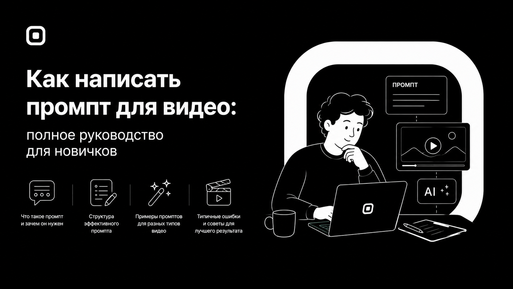 Как написать промпт для видео: полное руководство для новичков